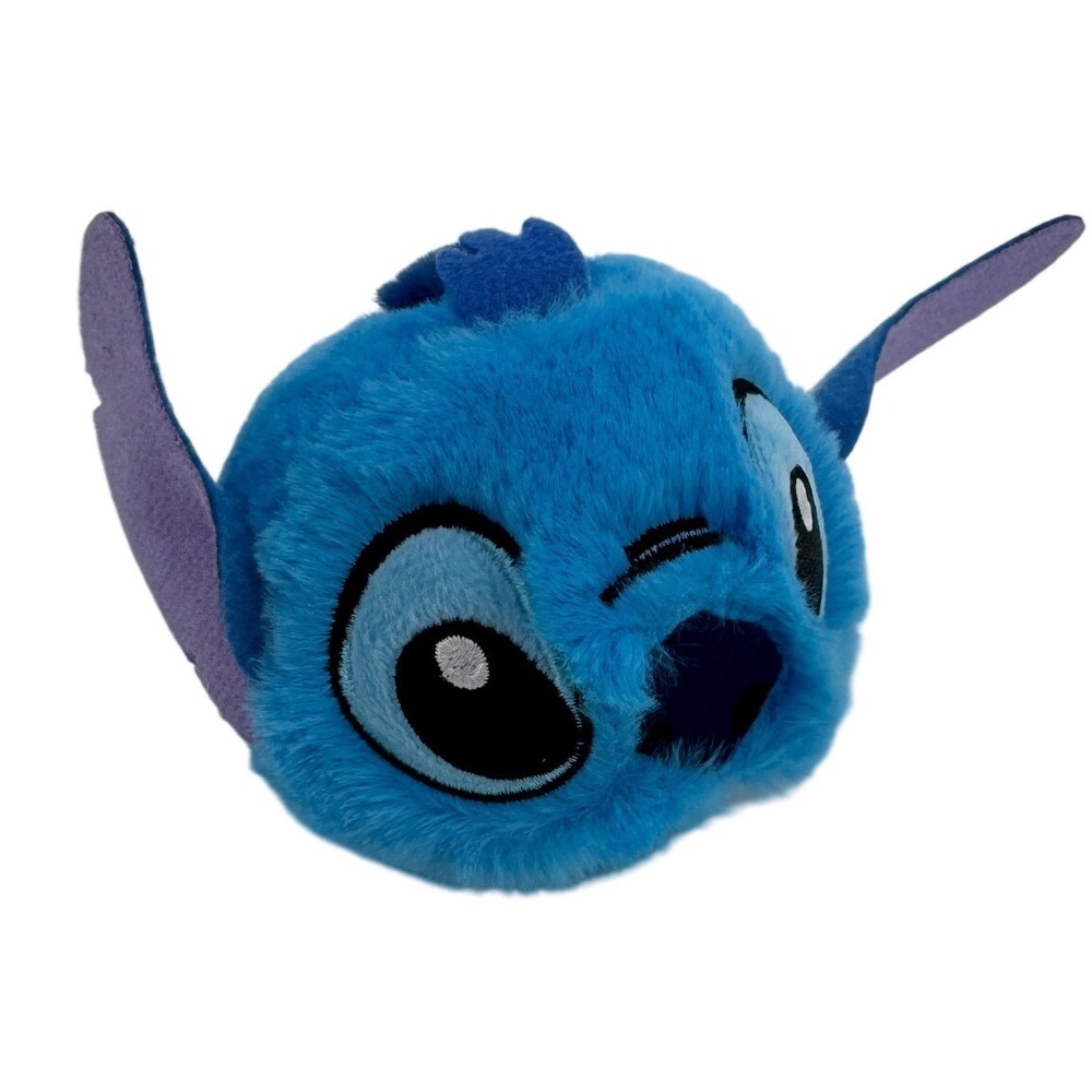 Disney Lilo & Stitch Beanie Bouncers‎ Blue Round Plush Ball Toy